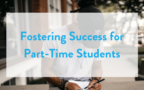 part time student success higher ed