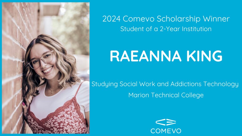 Comevo 2024 Scholarship Winners - Raeanna King
