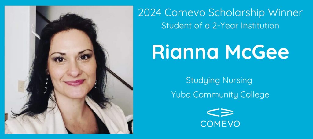 Comevo 2024 Scholarship Winner - Rianna McGee